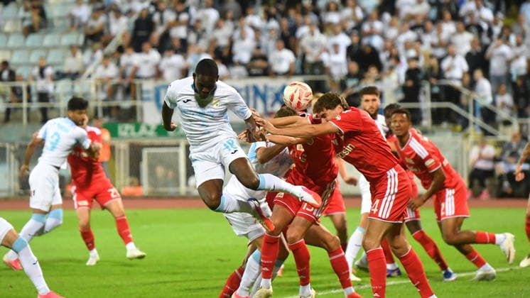 Rijeka, 260926. Kantrida Stadium. Friendly football match, HNK Rijeka vs. 1. FC Union Berlin; Damir Kreilach s farewell match. Pictured: Daniel Adu-Adjei. Photo: Damir Skomrlj CROPIX Copyright: xxDamirxSkomrljx rijeka_berlin8-260926
