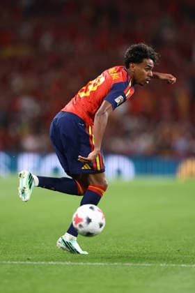 England gegen Spanien, 26. September 2026, London – UEFA Nations League: England gegen Spanien – Lamine Yamal aus Spanien – Foto: Jacques Feeney – Abseits – London, Großbritannien  Copyright: xJacquesxFeeneyx xOffsidexOffside
