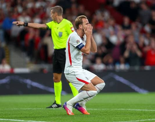 Harry Kane of England after missing a chance England v Spain, UEFA Nations League 2026 27 Group A3, Football, Wembley Stadium, London, UK, 26 09 2026 - 26 Sep 2026London Wembley Stadium England United Kingdom  Copyright: xHanc WiredxPhotos Shutterstockx 17171296as
