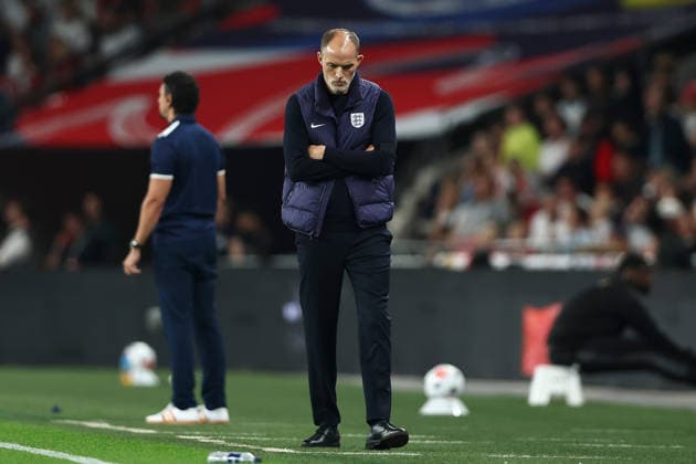 England v Spain, UEFA Nations League England manager Thomas Tuchel during the England v Spain UEFA Nations League A Group 3 match at Wembley Stadium, London, England on 26 September 2026 Credit: Ian Stephen Every Second Media Editorial use only. All images are copyright Every Second Media Limited. No images may be reproduced without prior permission. Copyright: xIMAGO EveryxSecondxMediax ESM-2186-0030 IanxStephenx xEveryxSecondxMediax