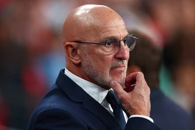 UEFA Nations League: England v Spain LONDON, UK - 26th Sept 2026: Spain Head Coach Luis De La Fuente during the UEFA Nations League League A Group 3 match between England and Spain at Wembley Stadium London Wembley Stadium England United Kingdom Copyright: xCraigxMercerx xPeakxActionxPhotosx