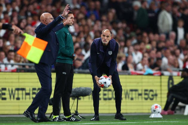 UEFA Nations League: England v Spain LONDON, UK - 26th Sept 2026: England Head Coach Thomas Tuchel during the UEFA Nations League League A Group 3 match between England and Spain at Wembley Stadium London Wembley Stadium England United Kingdom Copyright: xCraigxMercerx xPeakxActionxPhotosx