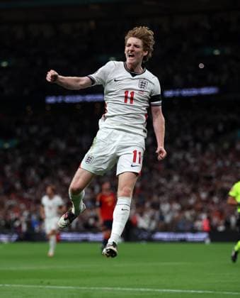 Anthony Gordon of England celebrates after he scores an equalising goal to make it 1-1 England v Spain - UEFA Nations League - League A - Group 3. Football. Wembley Stadium, London, UK. 26 SEP 2026Wembley Wembley Stadium LONDON United Kingdom  Copyright: xJASONPIX Shutterstockx 17171351g