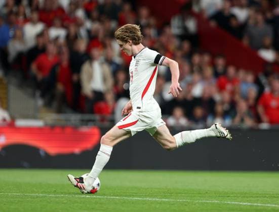 Anthony Gordon scores the opening England goal England v Spain, UEFA Nations League 2026 27 Group A3, Football, Wembley Stadium, London, UK, 26 09 2026 - 26 Sep 2026London Wembley Stadium England United Kingdom  Copyright: xHanc WiredxPhotos Shutterstockx 17171296bb