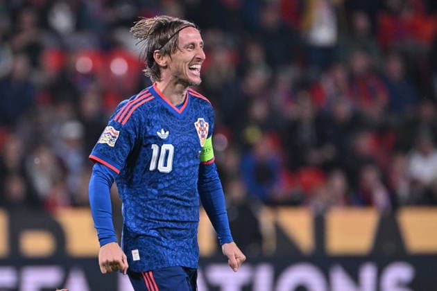 Prague, 260926. Fortuna Arena football stadium. UEFA Nations League Matchday 1: Czech Republic vs. Croatia. Pictured: a goal, Luka Modric. Photo: Damir Krajac CROPIX Copyright: xxDamirxKrajacx ceska_hrvatska74-260926