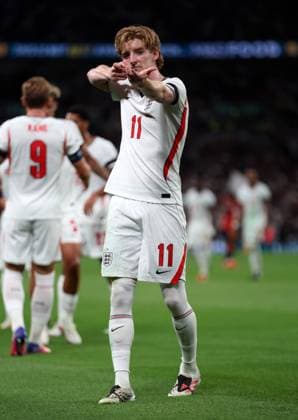 Anthony Gordon of England celebrates after he scores an equalising goal to make it 1-1 England v Spain - UEFA Nations League - League A - Group 3. Football. Wembley Stadium, London, UK. 26 SEP 2026Wembley Wembley Stadium LONDON United Kingdom  Copyright: xJASONPIX Shutterstockx 17171351x