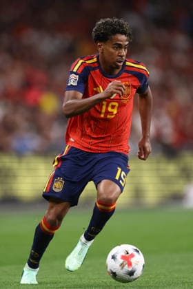 England gegen Spanien, 26. September 2026, London – UEFA Nations League: England gegen Spanien – Lamine Yamal aus Spanien – Foto: Jacques Feeney – Abseits – London, Großbritannien  Copyright: xJacquesxFeeneyx xOffsidexOffside