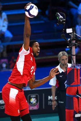 Db Milano 26 09 2026 - Campionato Europeo Pallavolo maschile finale Francia-Polonia foto Daniele Buffa Image nella foto: Wilfredo Leon Venero 