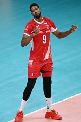 Db Milano 26 09 2026 - Campionato Europeo Pallavolo maschile finale Francia-Polonia foto Daniele Buffa Image nella foto: Wilfredo Leon Venero 