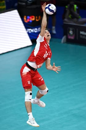 Db Milano 26 09 2026 - Campionato Europeo Pallavolo maschile finale Francia-Polonia foto Daniele Buffa Image nella foto: Kamil Semeniuk 