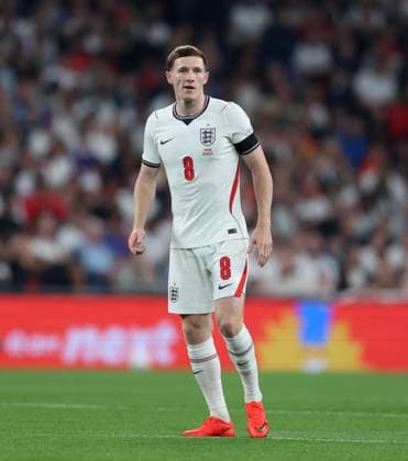 UEFA Nations League - England v Spain LONDON, ENGLAND, SEPTEMBER 26: Elliot Anderson of England national team, Nationalteam during The UEFA Nations League Group Stage match in Group C3 between England v Spain at Wembley Stadium, London, England, on September 26. (Photo by Daniel Weir) London Wembley Stadium England Copyright: xDanielxWeir SportsxPressxPhotox Sportspressphoto_SPR240399