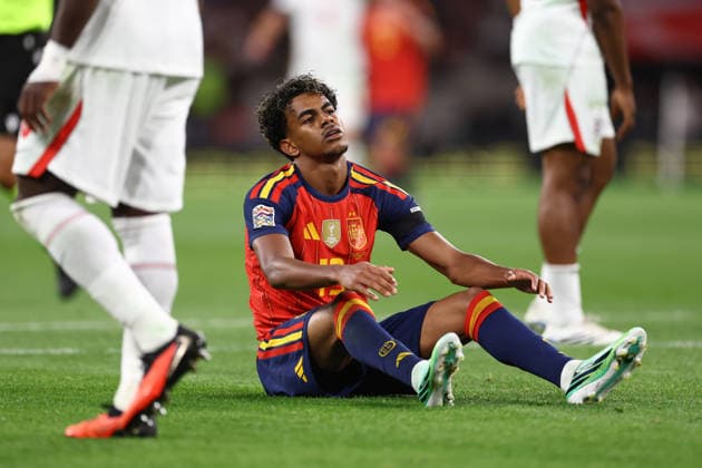 England gegen Spanien, 26. September 2026, London – UEFA Nations League: England gegen Spanien – Lamine Yamal (Spanien) – Foto: Jacques Feeney – Abseits – London, Großbritannien  Copyright: xJacquesxFeeneyx xOffsidexOffside
