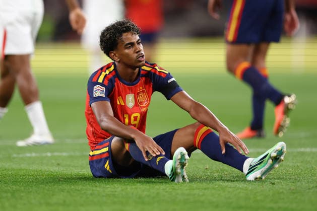 England gegen Spanien, 26. September 2026, London – UEFA Nations League: England gegen Spanien – Lamine Yamal (Spanien) – Foto: Jacques Feeney – Abseits – London, Großbritannien  Copyright: xJacquesxFeeneyx xOffsidexOffside
