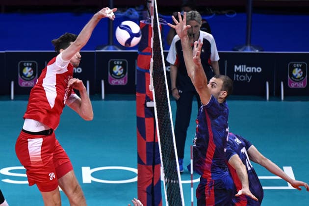 Db Milano 26 09 2026 - Campionato Europeo Pallavolo maschile finale Francia-Polonia foto Daniele Buffa Image nella foto: Szymon Jakubiszak 