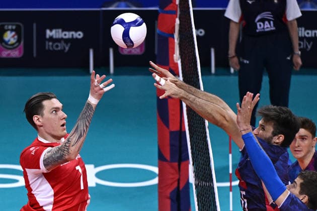 Db Milano 26 09 2026 - Campionato Europeo Pallavolo maschile finale Francia-Polonia foto Daniele Buffa Image nella foto: Bartlomiej Lemanski 