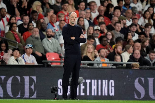 UEFA Nations League: England v Spain Thomas Tuchel manager of England looks on during the UEFA Nations League match England vs Spain at Wembley Stadium, London, United Kingdom on 26 September 2026 (Photo by Maynard Manyowa News Images) London Wembley Stadium Greater London United Kingdom Copyright: xMaynardxManyowa NewsxImagesx