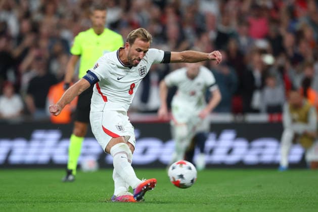 England v Spain - UEFA Nations League 2026 27 Group A3 MD1 Harry Kane of England misses Penalty kick during the UEFA Nations League 2026 27 group phase match between England and Spain at Wembley Stadium on September 26, 2026 in London, England. London Wembley Stadium England United Kingdom Copyright: xAllstarxPicturexLibraryxLtdx