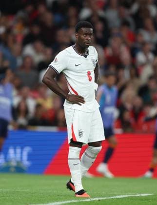UEFA Nations League - England v Spain LONDON, ENGLAND, SEPTEMBER 26: Marc Guehi of England national team, Nationalteam looks disappointed & dejected during The UEFA Nations League Group Stage match in Group C3 between England v Spain at Wembley Stadium, London, England, on September 26. (Photo by Daniel Weir) London Wembley Stadium England Copyright: xDanielxWeir SportsxPressxPhotox Sportspressphoto_SPR240408