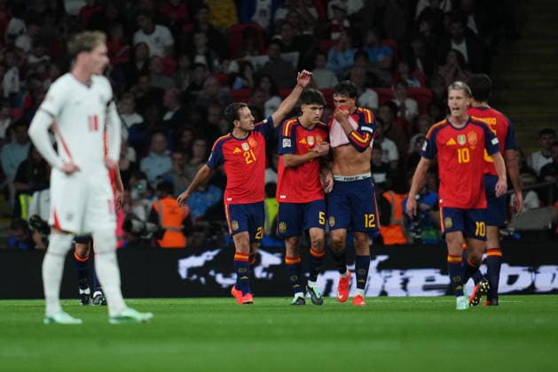 England and Spain UEFA Nations League match at Wembley Stadium on September 26, 2026 in London, England. (Photo by Bagu Blanco PRESSINPHOTO) Copyright: xBaguxBlancox xPRESSINPHOTOx