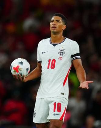 Jude Bellingham of England reacts after the third Spain goal England v Spain, UEFA Nations League, Football, Wembley Stadium, London, UK - 26 Sep 2026London Wembley Stadium United Kingdom  Copyright: xJavierxGarcia Shutterstockx 17171102bc