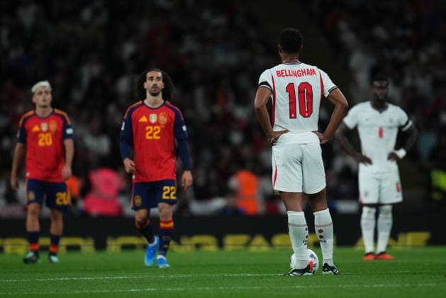 England and Spain UEFA Nations League match at Wembley Stadium on September 26, 2026 in London, England. (Photo by Bagu Blanco PRESSINPHOTO) Copyright: xBaguxBlancox xPRESSINPHOTOx
