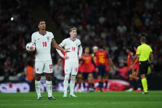 England and Spain UEFA Nations League match at Wembley Stadium on September 26, 2026 in London, England. (Photo by Bagu Blanco PRESSINPHOTO) Copyright: xBaguxBlancox xPRESSINPHOTOx