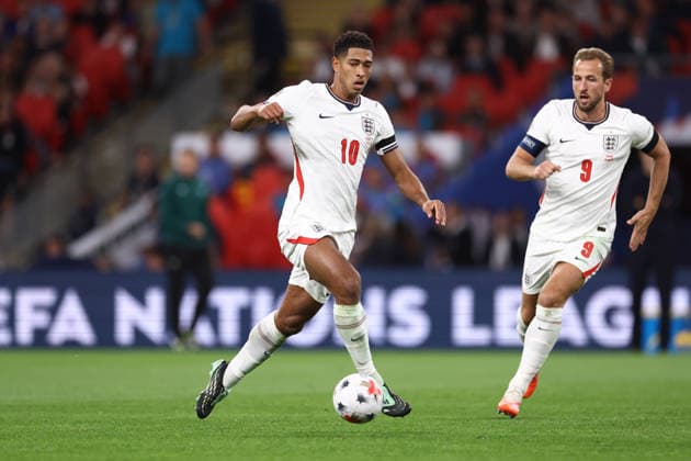 England gegen Spanien, 26. September 2026, London – UEFA Nations League: England gegen Spanien – Jude Bellingham (England) – Foto: Jacques Feeney – Offside, London, Großbritannien  Copyright: xJacquesxFeeneyx xOffsidexOffside