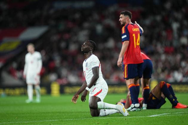 England and Spain UEFA Nations League match at Wembley Stadium on September 26, 2026 in London, England. (Photo by Bagu Blanco PRESSINPHOTO) Copyright: xBaguxBlancox xPRESSINPHOTOx