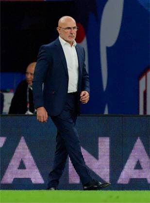 RECORD DATE NOT STATED Football - UEFA Nations League - Group A3 - England v Spain LONDON, ENGLAND - Saturday, September 26, 2026: Spain s head coach Luis de la Fuente during the UEFA Nations League Group A3 match between England and Spain at Wembley Stadium. (Photo by Thomas Major Propaganda) LONDON Wembley Stadium GREATER LONDON ENGLAND  Copyright: xThomasxMajorx 2026-09-26-England_v_Spain-105
