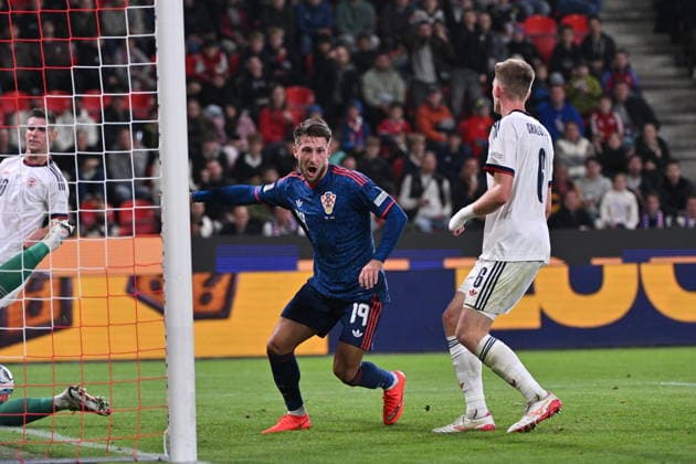 Prague, 260926. Fortuna Arena football stadium. UEFA Nations League Matchday 1: Czech Republic vs. Croatia. Pictured: Marco Pasalic. Photo: Damir Krajac CROPIX Copyright: xxDamirxKrajacx ceska_hrvatska112-260926