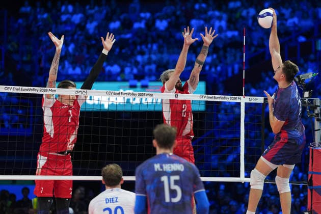 CEV Enel EuroVolley 2026 Final France vs Poland, Milano (Italy) September 26 2026 (Photo Claudio Furlan LaPresse)  Copyright: xClaudioxFurlan LaPressex