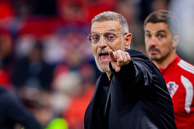 CZECHIA - CROATIA Head coach of Croatia Slaven Bilic during UEFA Nations League - League A - Group A3 - Matchday 1 - football match between Czechia and Croatia. Fortuna Arena, Eden, Stadion, Prague, Czechia September 26, 2026. Photo by Branislav Racko Copyright: xx 080A0622