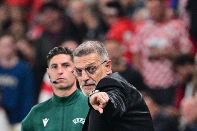Head coach Slaven Bilic (CRO) gestures during the UEFA Nations League, A3 group 1st round match: Czechia vs Croatia, in Prague, Czech Republic, on September 26, 2026. (CTKxPhoto MichalxKamaryt) CTKPhotoP2026092606888  CTKPhotoP2026092606888