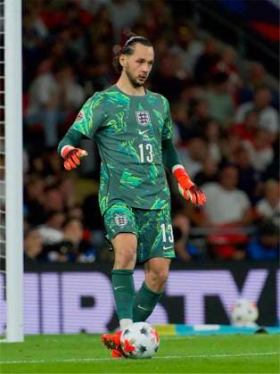 RECORD DATE NOT STATED Football - UEFA Nations League - Group A3 - England v Spain LONDON, ENGLAND - Saturday, September 26, 2026: England s goalkeeper James Trafford during the UEFA Nations League Group A3 match between England and Spain at Wembley Stadium. (Photo by Thomas Major Propaganda) LONDON Wembley Stadium GREATER LONDON ENGLAND  Copyright: xThomasxMajorx 2026-09-26-England_v_Spain-110