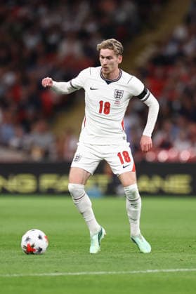 England gegen Spanien, 26. September 2026, London, UEFA Nations League, England gegen Spanien, James Garner (England), Foto: Jacques Feeney, Abseits, London, Großbritannien  Copyright: xJacquesxFeeneyx xOffsidexOffside