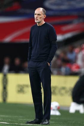 England v Spain, UEFA Nations League England manager Thomas Tuchel reacts during the England v Spain UEFA Nations League A Group 3 match at Wembley Stadium, London, England on 26 September 2026 Credit: Ian Stephen Every Second Media Editorial use only. All images are copyright Every Second Media Limited. No images may be reproduced without prior permission. Copyright: xIMAGO EveryxSecondxMediax ESM-2186-0036 IanxStephenx xEveryxSecondxMediax