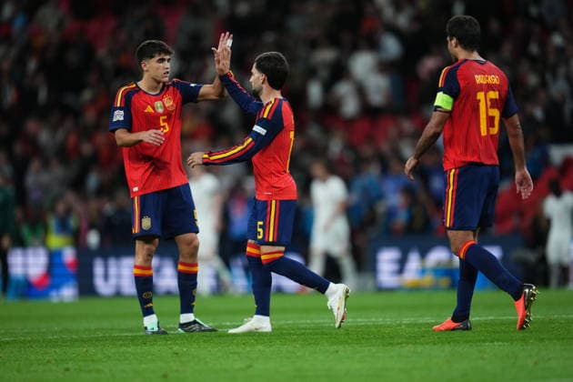 England and Spain UEFA Nations League match at Wembley Stadium on September 26, 2026 in London, England. (Photo by Bagu Blanco PRESSINPHOTO) Copyright: xBaguxBlancox xPRESSINPHOTOx