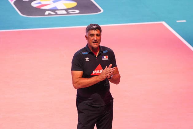 IPA89009208 - Head Coach Andrea Giani (FRA) during Eurovolley 2026—Gold Medal Final—France vs. Poland, CEV Eurovolley Men s match in Assago (MI), Italy, September 26, 2026  Copyright: xSilvanoxMarcoxCesario IPAxSportx xx IPA89009208