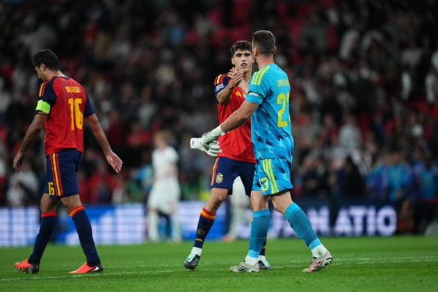 England and Spain UEFA Nations League match at Wembley Stadium on September 26, 2026 in London, England. (Photo by Bagu Blanco PRESSINPHOTO) Copyright: xBaguxBlancox xPRESSINPHOTOx
