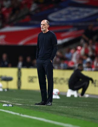 England v Spain, UEFA Nations League England manager Thomas Tuchel reacts during the England v Spain UEFA Nations League A Group 3 match at Wembley Stadium, London, England on 26 September 2026 Credit: Ian Stephen Every Second Media Editorial use only. All images are copyright Every Second Media Limited. No images may be reproduced without prior permission. Copyright: xIMAGO EveryxSecondxMediax ESM-2186-0039 IanxStephenx xEveryxSecondxMediax
