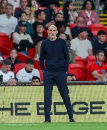 Thomas Tuchel the England manager looks dejected England v Spain, UEFA Nations League 2026 27 Group A3, Football, Wembley Stadium, London, UK, 26 09 2026 - 26 Sep 2026London Wembley Stadium England United Kingdom  Copyright: xHanc WiredxPhotos Shutterstockx 17171296cm