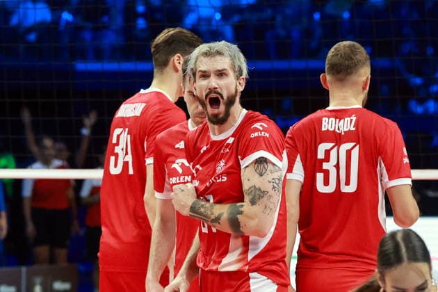 26.09.2026 MEDIOLAN WLOCHY ( MILAN ITALIA ) UNIPOL FORUM SIATKOWKA MEZCZYZN MISTRZOSTWA EUROPY W SIATKOWCE FINAL RUNDA FINALOWA ( CEV EUROVOLLEY 2026 MEN FINAL ROUND FINAL MATCHES MEN S VOLLEYBALL GAME POLAND - FRANCE ) MECZ POLSKA - FRANCJA NZ. TOMASZ FORNAL RADOSC FOTO JAKUB PIASECKI CYFRASPORT NEWSPIX.PL --- newspix.pl 