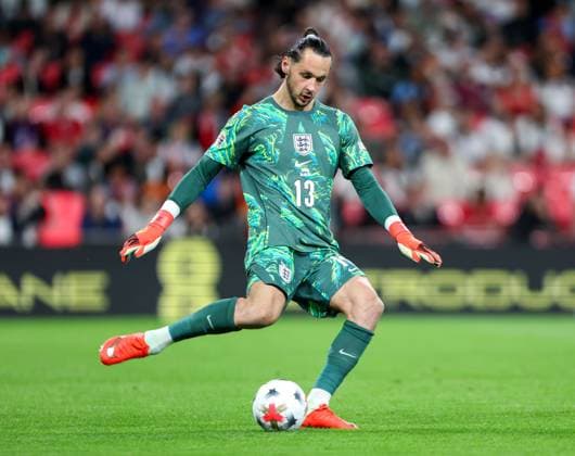 James Trafford the England goalkeeper England v Spain, UEFA Nations League 2026 27 Group A3, Football, Wembley Stadium, London, UK, 26 09 2026 - 26 Sep 2026London Wembley Stadium England United Kingdom  Copyright: xHanc WiredxPhotos Shutterstockx 17171296ct