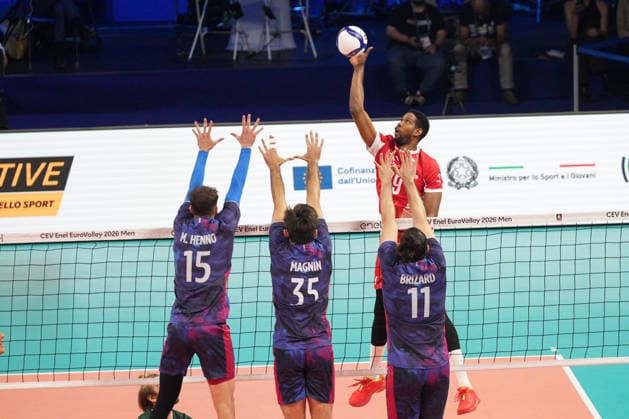 IPA89009401 - Wilfredo Leon Venero (POL) during Eurovolley 2026—Gold Medal Final—France vs. Poland, CEV Eurovolley Men s match in Assago (MI), Italy, September 26, 2026  Copyright: xSilvanoxMarcoxCesario IPAxSportx xx IPA89009401