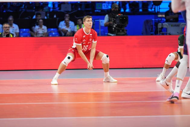 IPA89009403 - Kamil Semeniuk (POL) during Eurovolley 2026—Gold Medal Final—France vs. Poland, CEV Eurovolley Men s match in Assago (MI), Italy, September 26, 2026  Copyright: xSilvanoxMarcoxCesario IPAxSportx xx IPA89009403