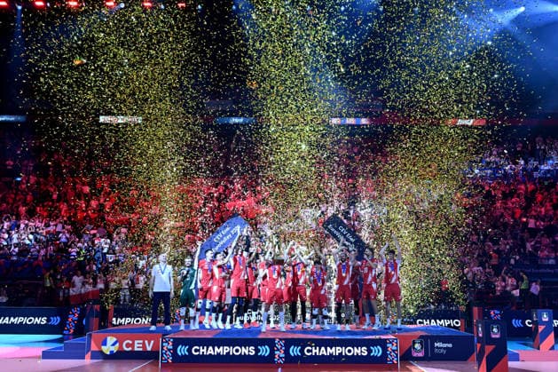 Db Milano 26 09 2026 - Campionato Europeo Pallavolo maschile finale Francia-Polonia foto Daniele Buffa Image nella foto: Polonia 