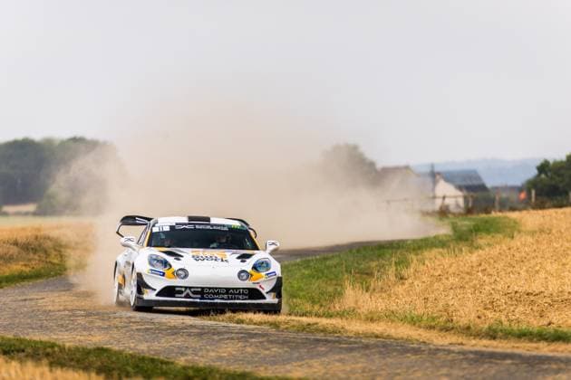 AUTO - RALLYE COEUR DE FRANCE 2026 11 ZIELINSKI Lucas, LEENHARDT Ewen, Alpine A110 GT+, action during the Rallye Coeur de France 2026, 7th round of the Championnat de France des Rallyes 2025, from September 26 to 27, 2026 in VendÃ me, France - VendÃ meFrance  Copyright: xBastienxRouxx
