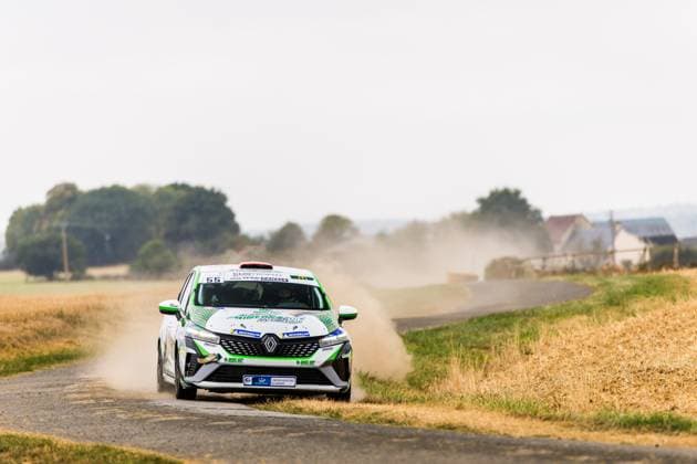 AUTO - RALLYE COEUR DE FRANCE 2026 55 GASS Louis, GIRARD Alison, Renault Clio Rally5, PH by Minerva Oil, action during the Rallye Coeur de France 2026, 7th round of the Championnat de France des Rallyes 2025, from September 26 to 27, 2026 in VendÃ me, France - VendÃ meFrance  Copyright: xBastienxRouxx