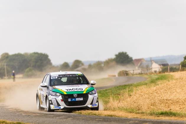 AUTO - RALLYE COEUR DE FRANCE 2026 68 VAUCLARE Tom, VAUCLARE FrÃ dÃ ric, Peugeot 208 FR6, action during the Rallye Coeur de France 2026, 7th round of the Championnat de France des Rallyes 2025, from September 26 to 27, 2026 in VendÃ me, France - VendÃ meFrance  Copyright: xBastienxRouxx