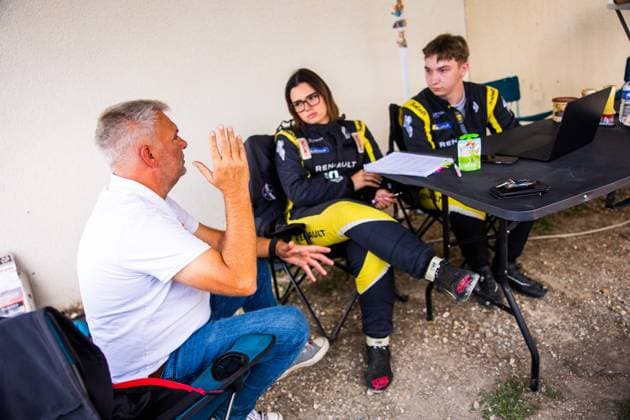 AUTO - RALLYE COEUR DE FRANCE 2026 VAN OUTRYVE Thomas, DELLA-PINA Johanna, Renault Clio Rally5, portrait during the Rallye Coeur de France 2026, 7th round of the Championnat de France des Rallyes 2025, from September 26 to 27, 2026 in VendÃ me, France - VendÃ meFrance  Copyright: xBastienxRouxx